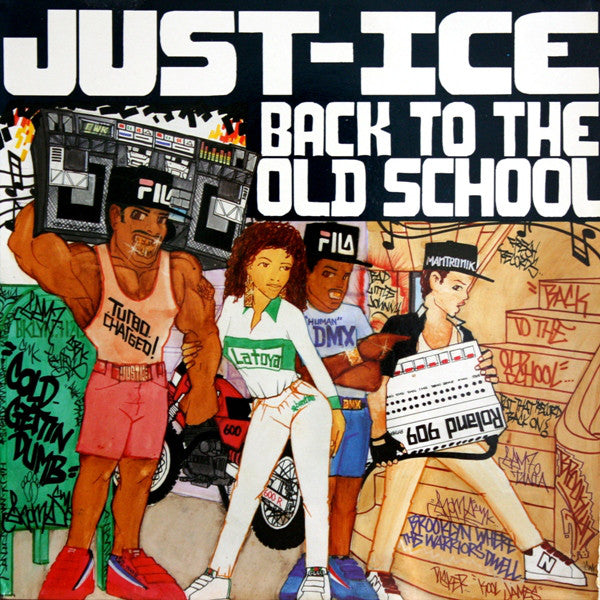 JUST-ICE - BACK TO THE OLD SCHOOL (USED VINYL 1986 US M-/M-)