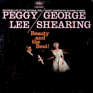 PEGGY LEE & GEORGE SHEARING - BEAUTY AND THE BEAT! (USED VINYL 1986 UK M-/M-)