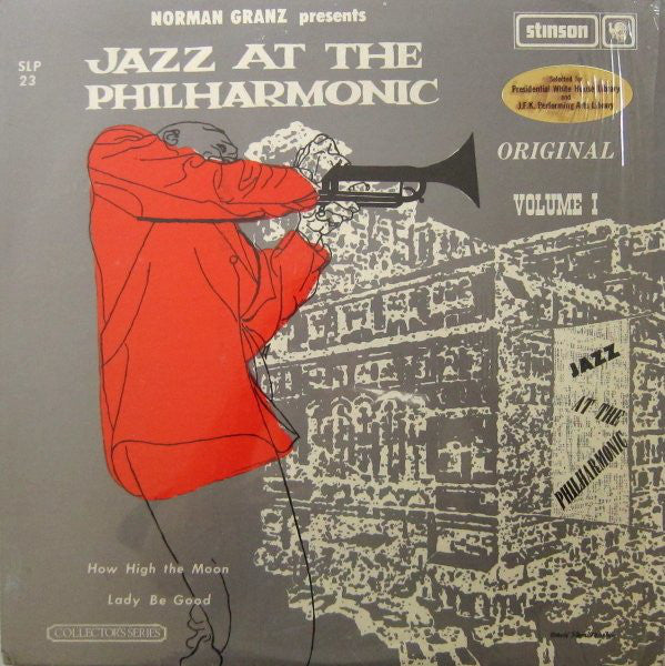JAZZ AT THE PHILHARMONIC - JAZZ AT THE PHILHARMONIC VOLUME 1 (RED) (USED VINYL 1963 US M-/M-)
