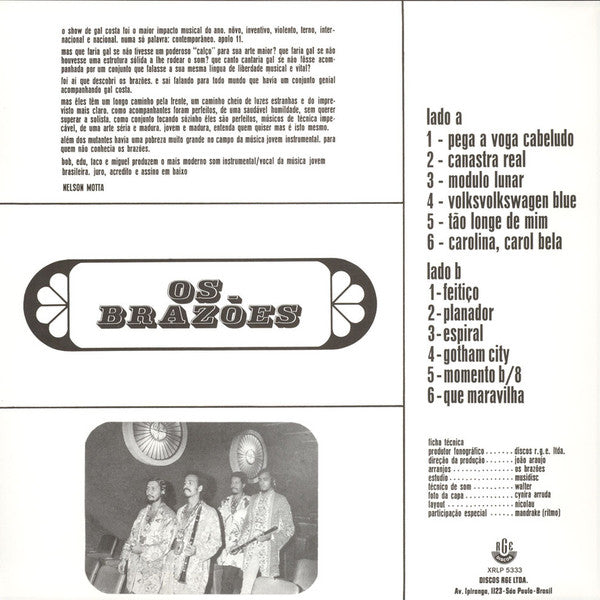 OS BRAZOES - OS BRAZOES VINYL