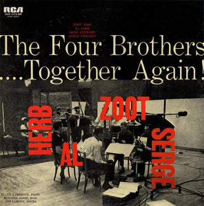 ZOOT SIMS & AL COHN & HERB STEWARD & SERGE CHALOFF - THE FOUR BROTHERS... TOGETHER AGAIN! (USED VINYL 1976 JAPAN M-/EX-)