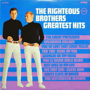 RIGHTEOUS BROTHERS - THE RIGHTEOUS BROTHERS GREATEST HITS (USED VINYL AUS M-/M-)