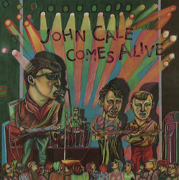 JOHN CALE - COMES ALIVE (USED VINYL 1984 GERMANY M-/EX+)