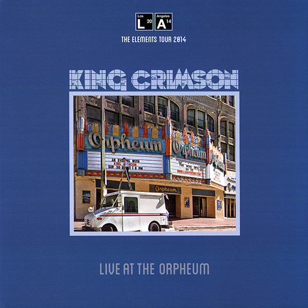 KING CRIMSON - LIVE AT THE ORPHEUM (2014) VINYL