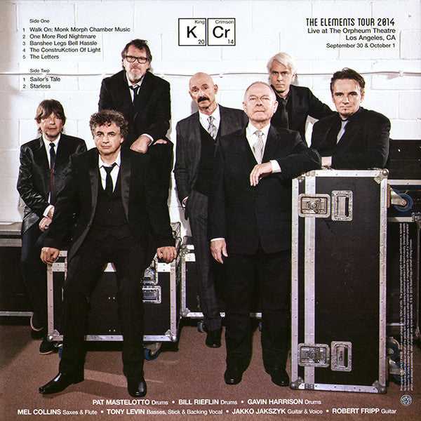 KING CRIMSON - LIVE AT THE ORPHEUM (2014) VINYL