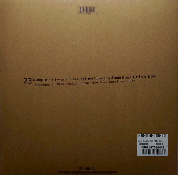 JAMES - WAH WAH (2LP) VINYL