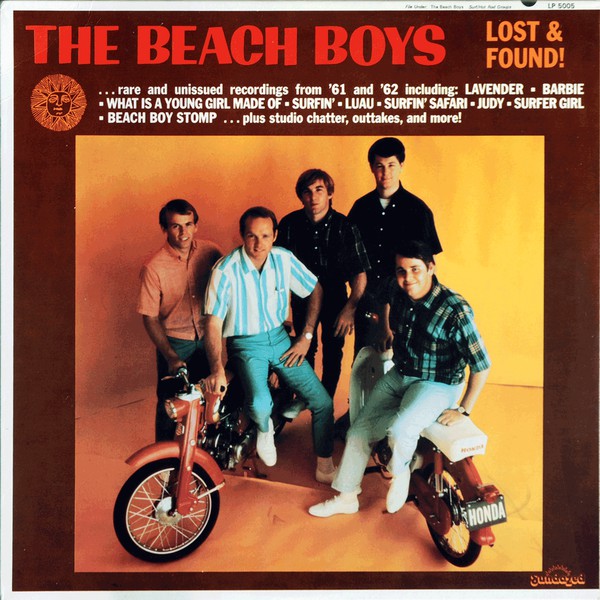 BEACH BOYS - LOST & FOUND! (YELLOW) (USED VINYL 1991 US M-/M-)