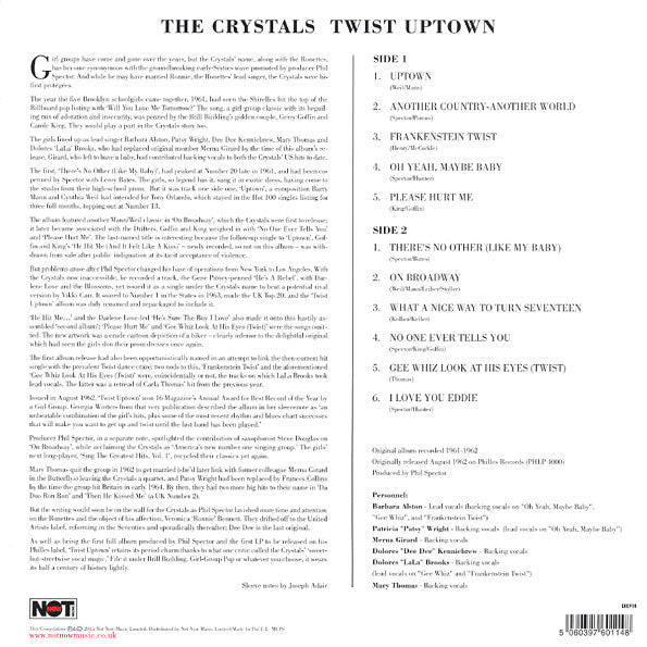 CRYSTALS - TWIST UPTOWN VINYL