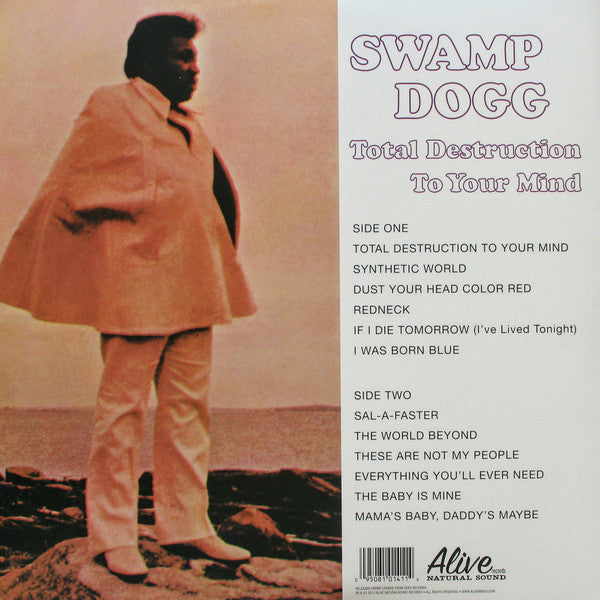 SWAMP DOGG - TOTAL DESTRUCTION TO YOUR MIND VINYL