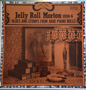 JELLY ROLL MORTON - BLUES AND STOMPS FROM RARE PIANO ROLLS (USED VINYL M-/EX)