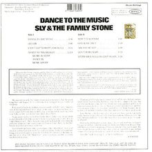 Load image into Gallery viewer, SLY &amp; THE FAMILY STONE - DANCE TO THE MUSIC VINYL
