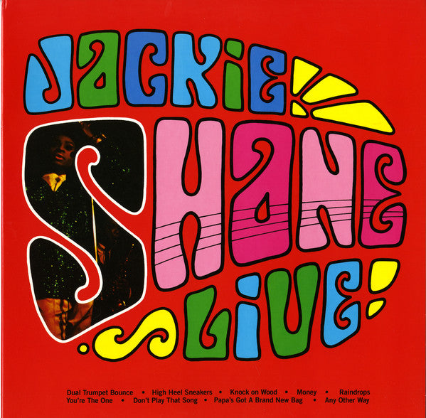 JACKIE SHANE - JACKIE SHANE LIVE (RED COLOURED) VINYL