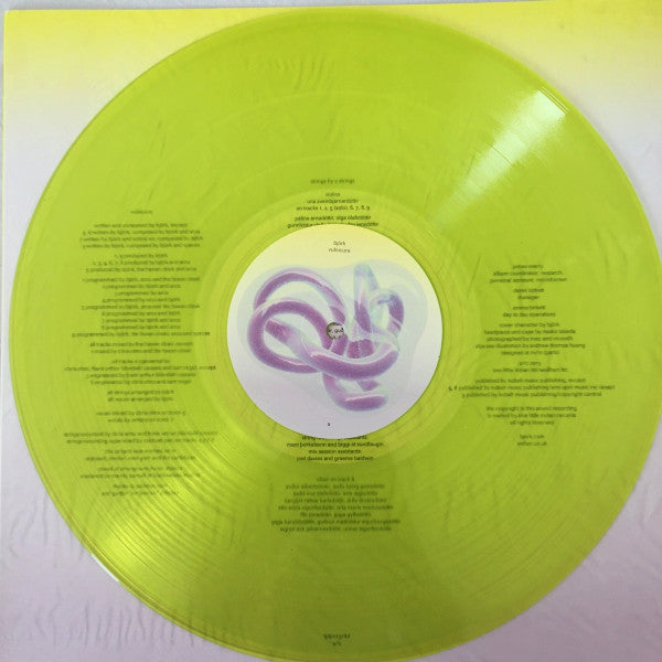 BJÖRK - VULNICURA (LIMITED EDITION NEON YELLOW COLOURED) VINYL