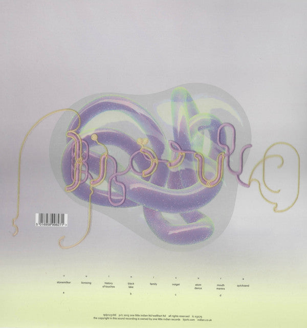 BJÖRK - VULNICURA (LIMITED EDITION NEON YELLOW COLOURED) VINYL