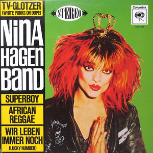 NINA HAGEN BAND - TV-GLOTZER (10") (USED VINYL 1980 US M-/M-)