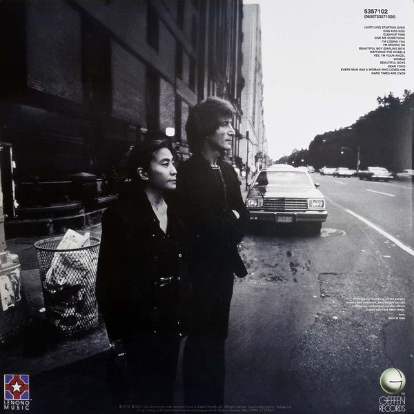 JOHN LENNON & YOKO ONO - DOUBLE FANTASY VINYL