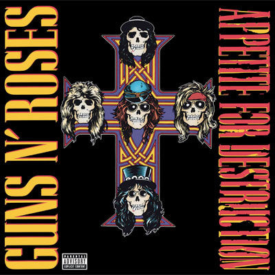 GUNS N' ROSES - APPETITE FOR DESTRUCTION VINYL
