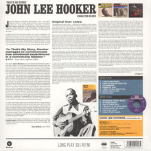 Load image into Gallery viewer, JOHN LEE HOOKER - THAT&#39;S MY STORY VINYL
