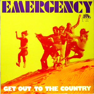 EMERGENCY - GET OUT TO THE COUNTRY (USED VINYL 1973 GERMANY M-/EX-)