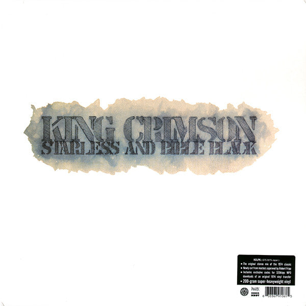 KING CRIMSON - STARLESS AND BIBLE BLACK VINYL