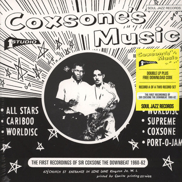 VARIOUS - COXSONE'S MUSIC (2LP) VINYL