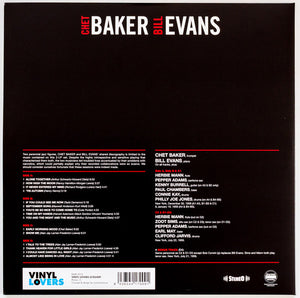 CHET BAKER & BILL EVANS - COMPLETE RECORDINGS (2LP) VINYL