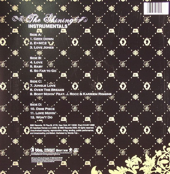 J DILLA - THE SHINING: INSTRUMENTALS (2LP) VINYL