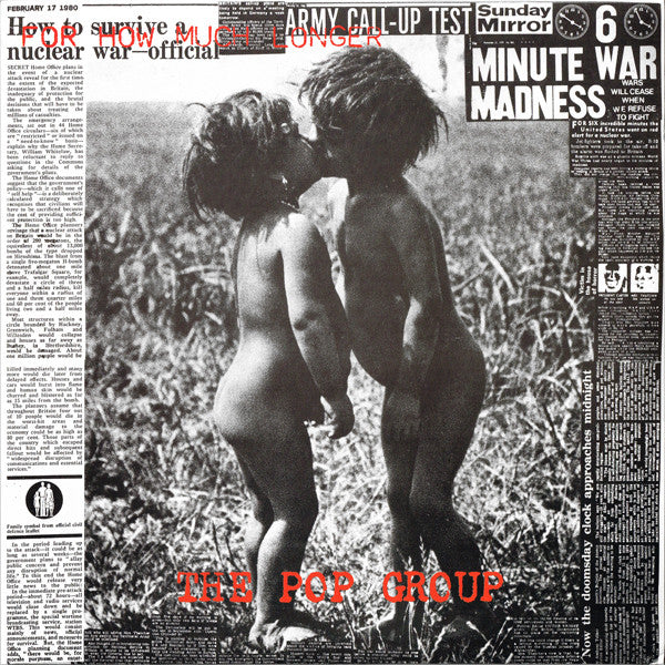 POP GROUP - HOW MUCH LONGER DO WE TOLERATE MASS MURDER (USED VINYL 1981 JAPAN M-/M-)