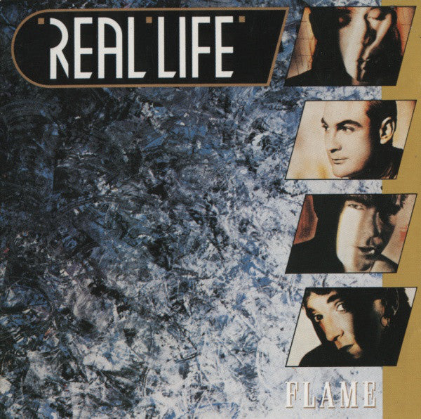 REAL LIFE - FLAME (USED VINYL 1985 AUS M-/EX+)