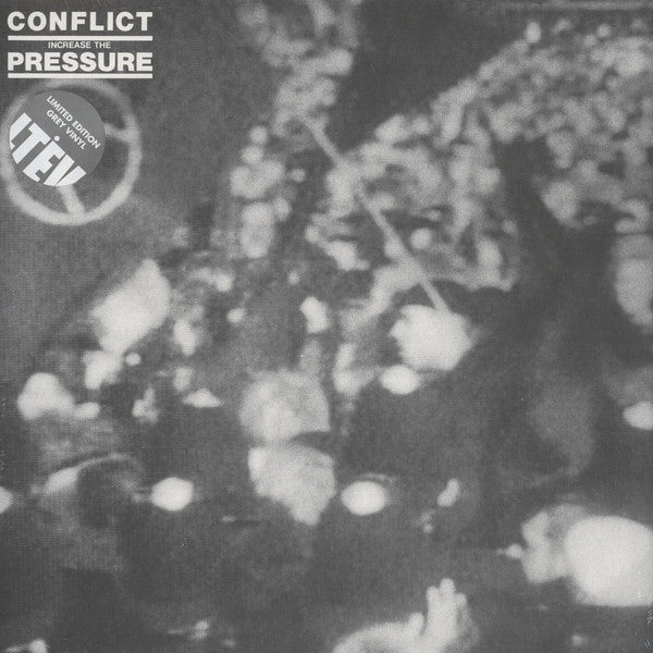 CONFLICT - INCREASE THE PRESSURE (GREY COLOURED) VINYL