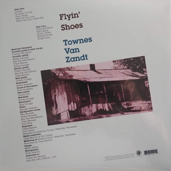 TOWNES VAN ZANDT - FLYIN' SHOES