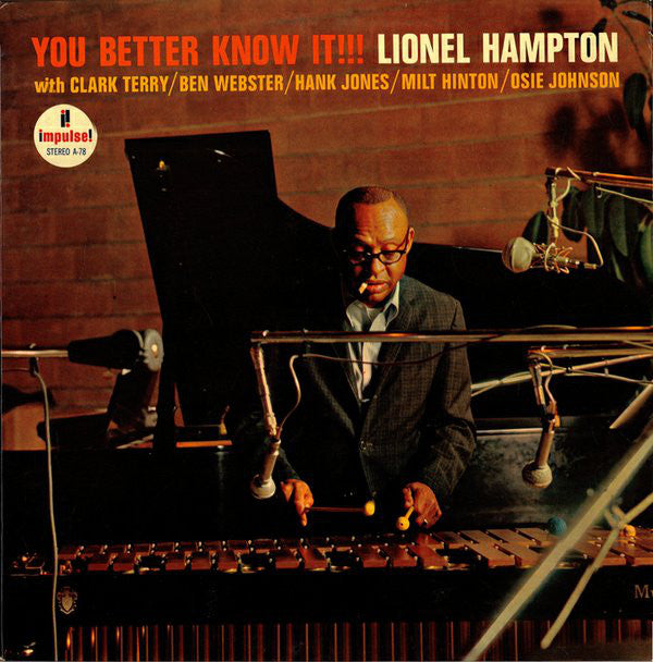 LIONEL HAMPTON - YOU BETTER KNOW IT!!! (UNPLAYED VINYL)