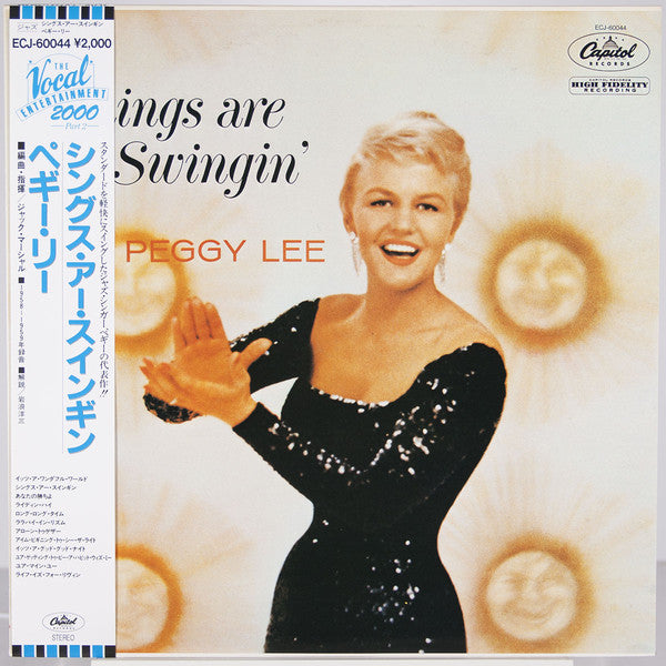 PEGGY LEE - THINGS ARE SWINGIN' (USED VINYL 1983 JAPAN M-/M-)