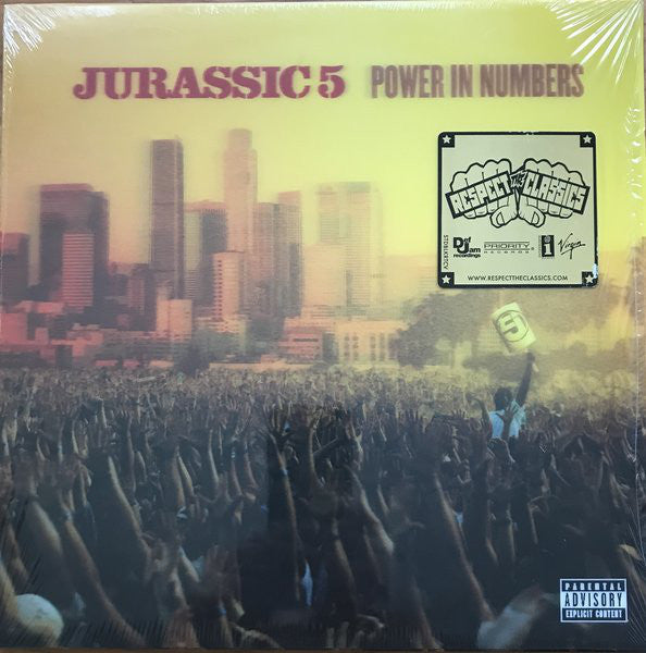 JURASSIC 5 - POWER IN NUMBERS (2LP 3D COVER) VINYL