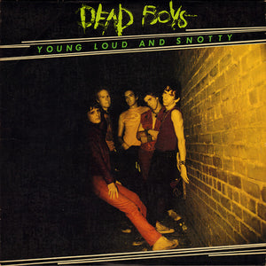 DEAD BOYS - YOUNG LOUD AND SNOTTY (ORANGE AND BLACK SPLATTER COLOURED) VINYL