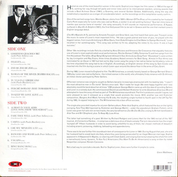 SOPHIA LOREN - GOODNESS GRACIOUS ME! VINYL