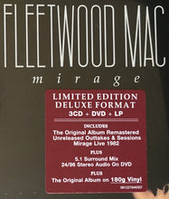Load image into Gallery viewer, FLEETWOOD MAC ‎- MIRAGE (LP/3CD/DVD) VINYL BOX SET
