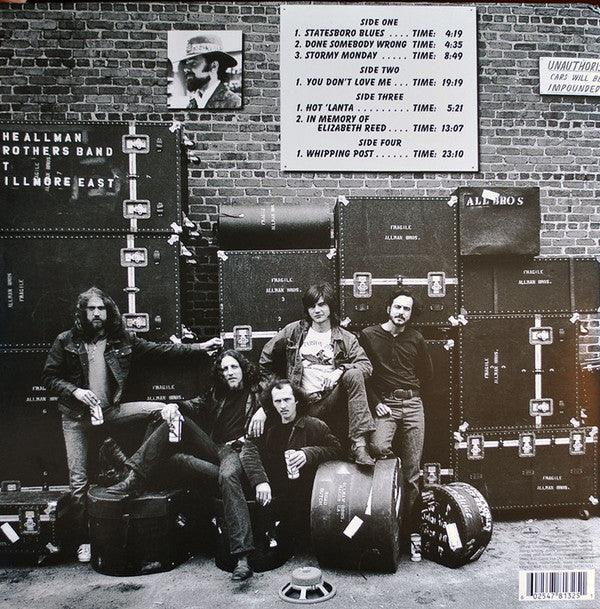 ALLMAN BROTHERS BAND - AT FILLMORE EAST (2LP) VINYL