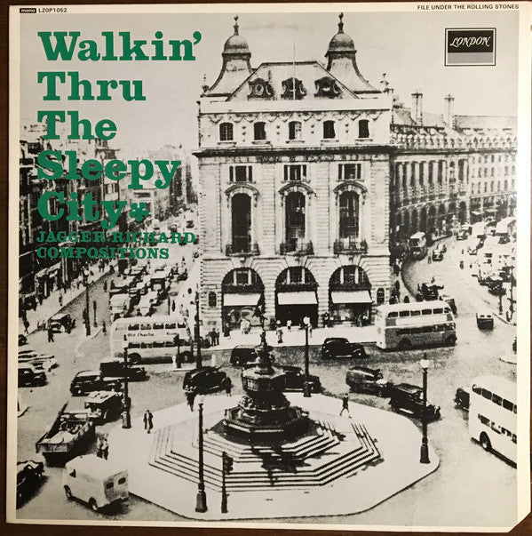 VARIOUS ARTISTS - WALKIN' THRU THE SLEEPY CITY : JAGGER:RICHARD COMPOSITIONS (USED VINYL 1982 JAPAN M-/EX+)