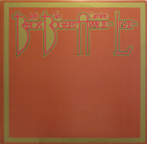 BECK BOGERT & APPICE - BECK BOGERT & APPICE LIVE (USED VINYL 1973 JAPAN M-/EX)