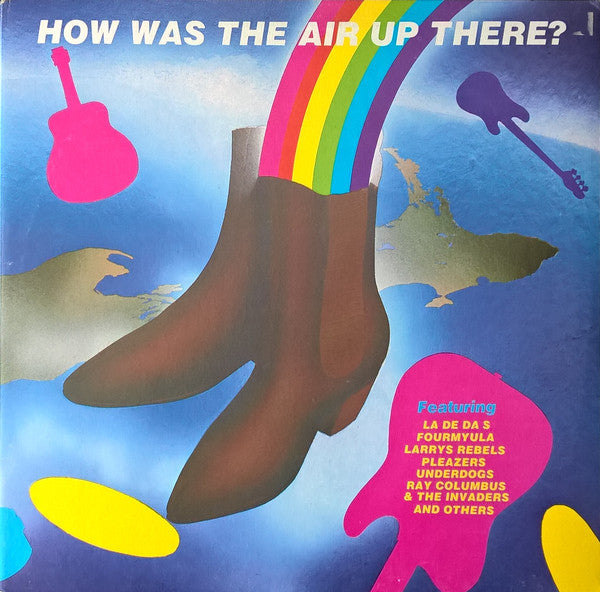 VARIOUS - HOW WAS THE AIR UP THERE? (USED VINYL 1980 NZ M-/EX+)