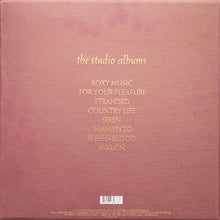 Load image into Gallery viewer, ROXY MUSIC - THE STUDIO ALBUMS (8LP) VINYL BOX SET
