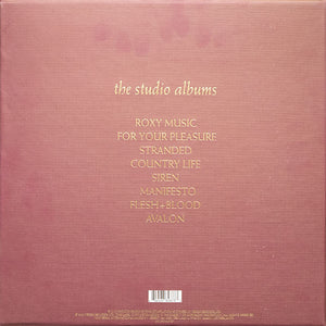 ROXY MUSIC - THE STUDIO ALBUMS (8LP) VINYL BOX SET