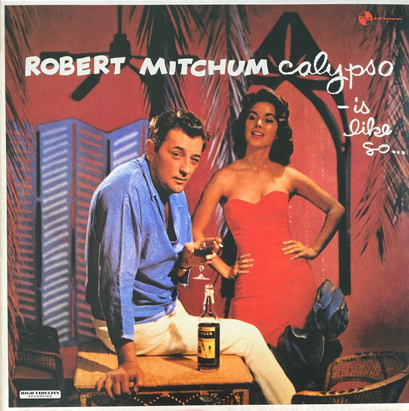 ROBERT MITCHUM - CALYPSO-IS LIKE SO (CLEAR COLOURED) VINYL