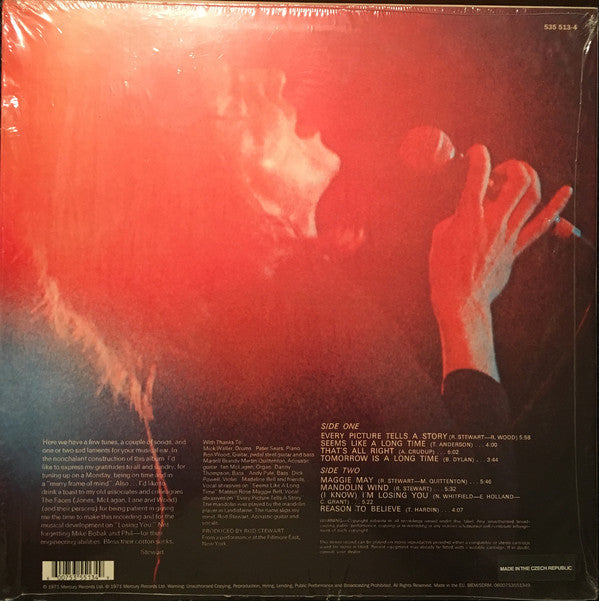ROD STEWART - EVERY PICTURE TELLS A STORY VINYL