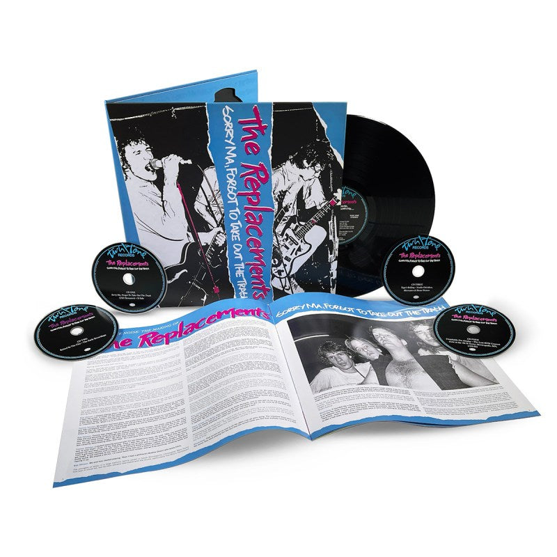 REPLACEMENTS - SORRY MA, FORGOT TO TAKE OUT THE TRASH (DELUXE 4CD+LP) BOX SET