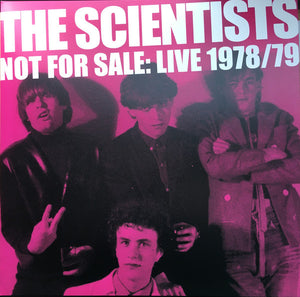 SCIENTISTS - NOT FOR SALE: LIVE 1978/79 (2LP) VINYL