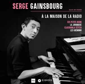 SERGE GAINSBOURG - A LA MAISON DE RADIO (12" EP) VINYL