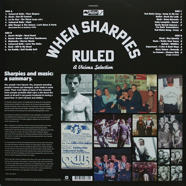 VARIOUS - WHEN SHARPIES RULED: A VICIOUS SELECTION (2LP) VINYL