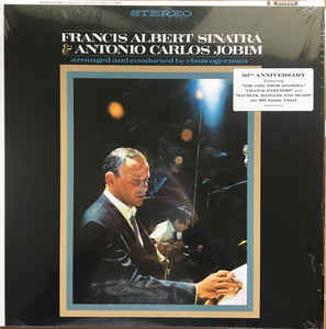 FRANK SINATRA & ANTONIO CARLOS JOBIM - FRANCIS ALBERT SINATRA & ANTONIO CARLOS JOBIM VINYL